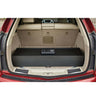 Image of SnapSafe Trunk Safe II securely stored in an SUV trunk, showcasing its large storage capacity and heavy-duty design.