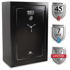 Sports Afield Preserve Series 40-Gun Fire and Waterproof Gun Safe with Electronic Lock