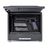 Image of MESA MPS-1 handgun safe with one handgun and two magazines securely stored inside.