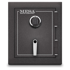 MESA MBF1512E Burglary & Fire Safe with electronic keypad and sturdy steel construction.