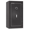 Image of MESA MBF3820E burglary and fire safe featuring a keypad and sturdy steel construction for security and fire protection.