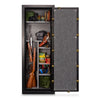 Image of Interior view of MESA MBF5922E Gun Safe showing firearms, ammunition, and valuables securely stored.