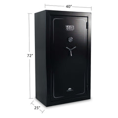 Sports Afield Preserve Series 60-Gun Fire and Waterproof Gun Safe with Electronic Lock