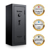 Image of Remington Gun Club 20 + 2-Gun Fireproof and Waterproof Gun Safe with Electronic Lock