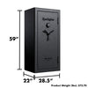 Image of Remington Gun Club 26 + 4-Gun Fireproof and Waterproof Gun Safe with Electronic Lock